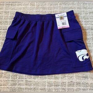 Purple Women's Skirt K-State Wildcats Small